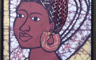 Afrikkalainen nainen taulu 1