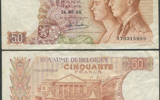 Belgia 50 Francs 1966 (P-139) 682G5899