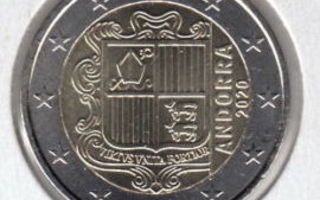 Andorra 2020 2 € kolikko