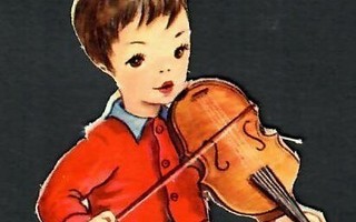 AFKH 69 - Pieni poika soittaa viulua