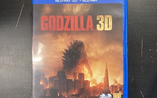 Godzilla (2014) Blu-ray 3D+Blu-ray