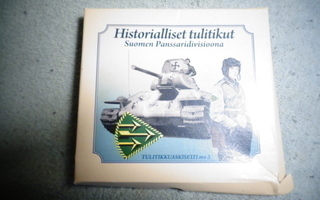 Tikkukokoelma Historialliset tulitikut Suomen panssaridivisi