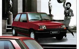 Renault 5 -esite 80-luvun lopusta