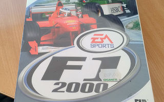 F1 2000 EA Sports PC Big Box uusi avaamaton muoveissa