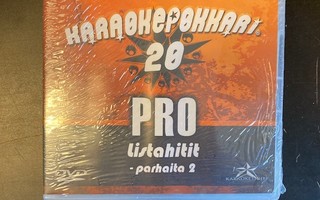 Karaokepokkari Pro 20 - Listahitit parhaita 2 DVD (UUSI)