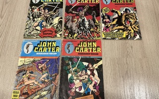 John Carter - Avaruuden Tarzan sarjakuvia 5kpl
