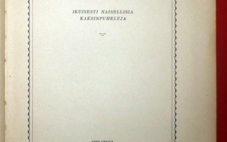 Kersti Bergroth : Jukka ja Laila   1929 1.p.