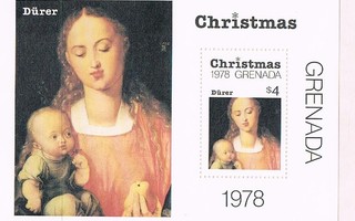 Grenada 1978 - Joulu Christmas ++ sarja ja blokki