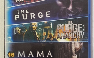 The Mama - Ouija - The Purge - As Above So Below - 5Blu-ray