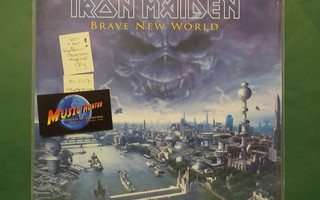 IRON MAIDEN - BRAVE NEW WORLD - EU 2017 UUSI 180g LP