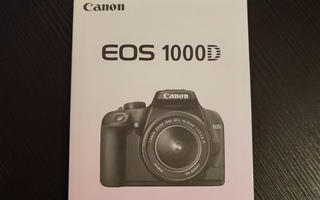 Canon EOS 1000D suomenkielinen ohjekirja