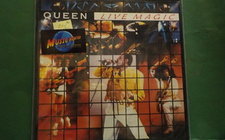 QUEEN - QUEEN LIVE MAGIC EX- / EX+ UK-86 LP