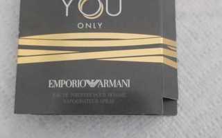 Hajuvesinäyte Stronger with You  Only Armani