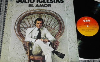 JULIO IGLESIAS - El Amor - LP 1975 latin pop EX/EX