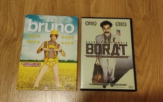 Borat ja Brüno dvd elokuvat