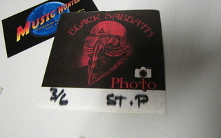 BLACK SABBATH - PHOTO BACKSTAGEPASSI