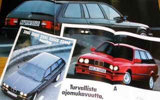 1989 BMW 300 Touring esite - suom - KUIN UUSI - 34 sivua