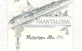 Naantali, Kylpylippu 1913.