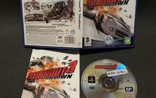 Burnout 3 Takedown - FIN PS2 - CiB