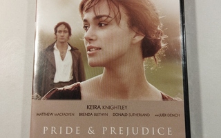 (SL) UUSI! DVD) Pride & Prejudice (2005)