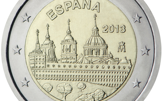 2€ Rulla Espanja 2013 El Escorial