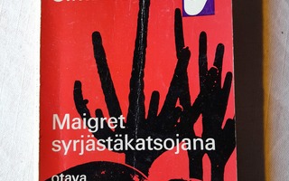 simenon maigret syrjästäkatsojana