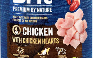 BRIT Premium by Nature Chicken sydämillä - Koiran märkäruo