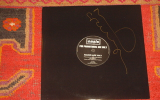 Oasis 12" 1-sided PROMO Round Are Way * Noelin NIMMARI