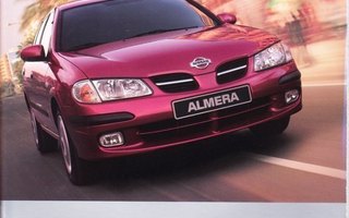 Nissan Almera -esite, 2000