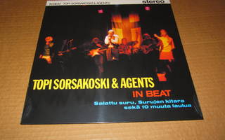 Topi Sorsakoski&Agents LP In Beat v.2020 RED VINYL! UUSI