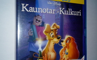 (SL) BLU-RAY+DVD) Disney Klassikko 15: Kaunotar ja kulkuri