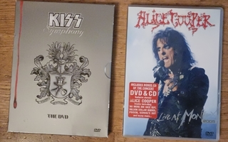 Kiss Symphony The Dvd&Alice Cooper Live At Montreux 2005 Dvd