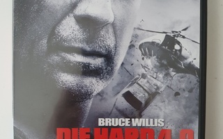 Die Hard 4.0, Bruce Willis, 2 Levyä! - DVD