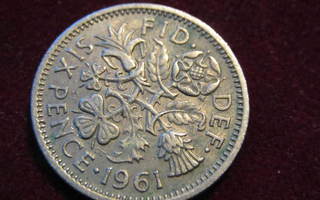 6 pence 1964. Iso-Britannia-Great Britain