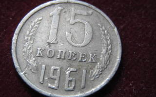 15 kopeekkaa 1961 Neuvostoliitto-Soviet Union
