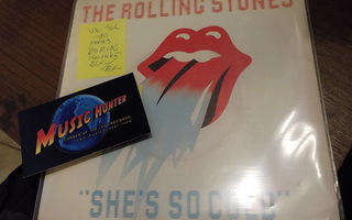 ROLLING STONES - SHE'S SO COLD EX-/EX- 7'' SINGLE .