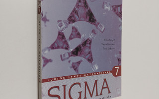 Sigma 7 : lukion lyhyt matematiikka - Talousmatematiikka