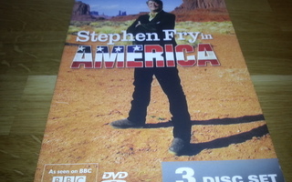 Stephen Fry in America 3Disc Boksi-DVD
