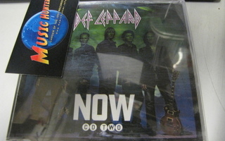 DEF LEPPARD - NOW (CD TWO) CD SINGLE UUSI