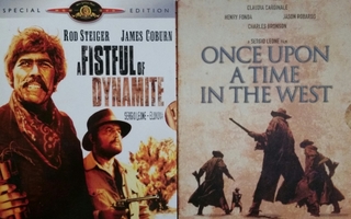 A Fistful Of Dynamite ja Once Upon A Time In The West(4 DVD)