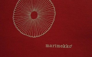 MARIMEKKO T-paita - punainen -valk. kuviot  M