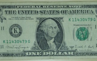 USA 1 dollari series 1988 A,   K 11430479 G
