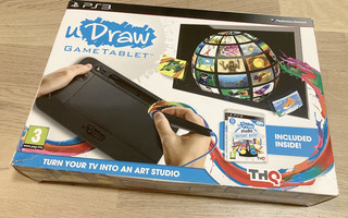 uDraw gametablet piirtopöytä + uStudio PS3