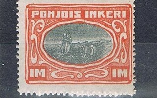 1920  P-Inkeri II 1mk pun/harm  ++