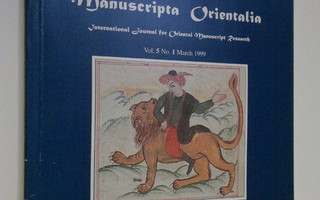 Russian Academy of ym. Sciences : Manuscripta orientalia ...
