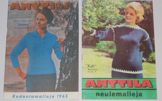 Anttila Kudontamalleja 1963 & Neulemalleja
