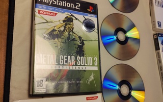 Ps2 metal gear solid subsistence