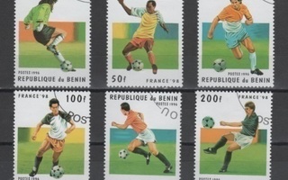 (S0003) BENIN, 1996 (1998 World Football Championships) Used