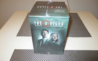 X-Files Salaiset Kansiot koko sarja 1-11 DVD-BOKSI SUOMITXT!