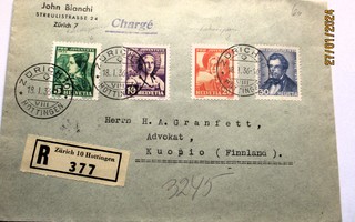 1936 Sveitsi R kuori Kuopioon